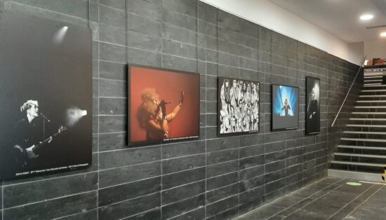 Image de l'exposition Musiciennes à la Médiathèque Lucien Herr